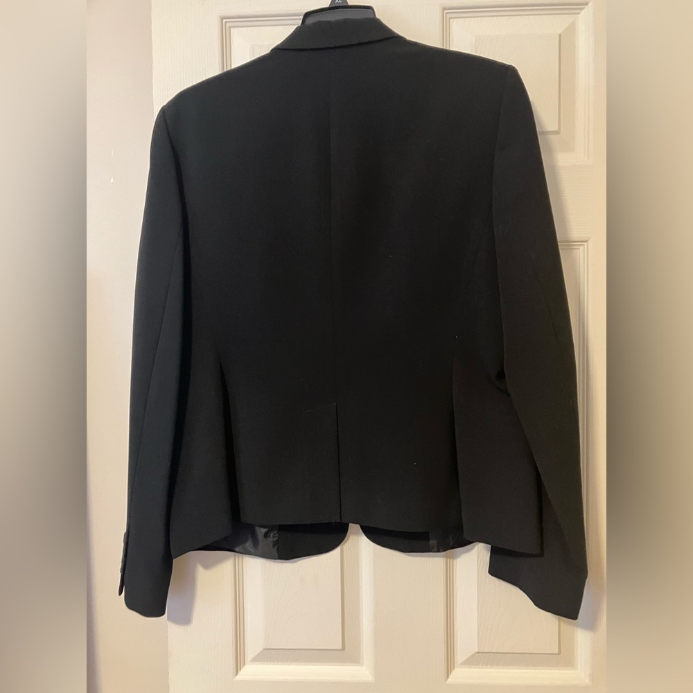 Calvin Klein Black Women's Blazer, size 16 - Picture 2 of 9